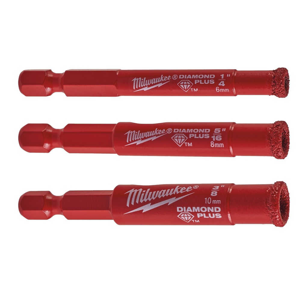 DIAMOND PLUS™ Foret au diamant 3pcs Set