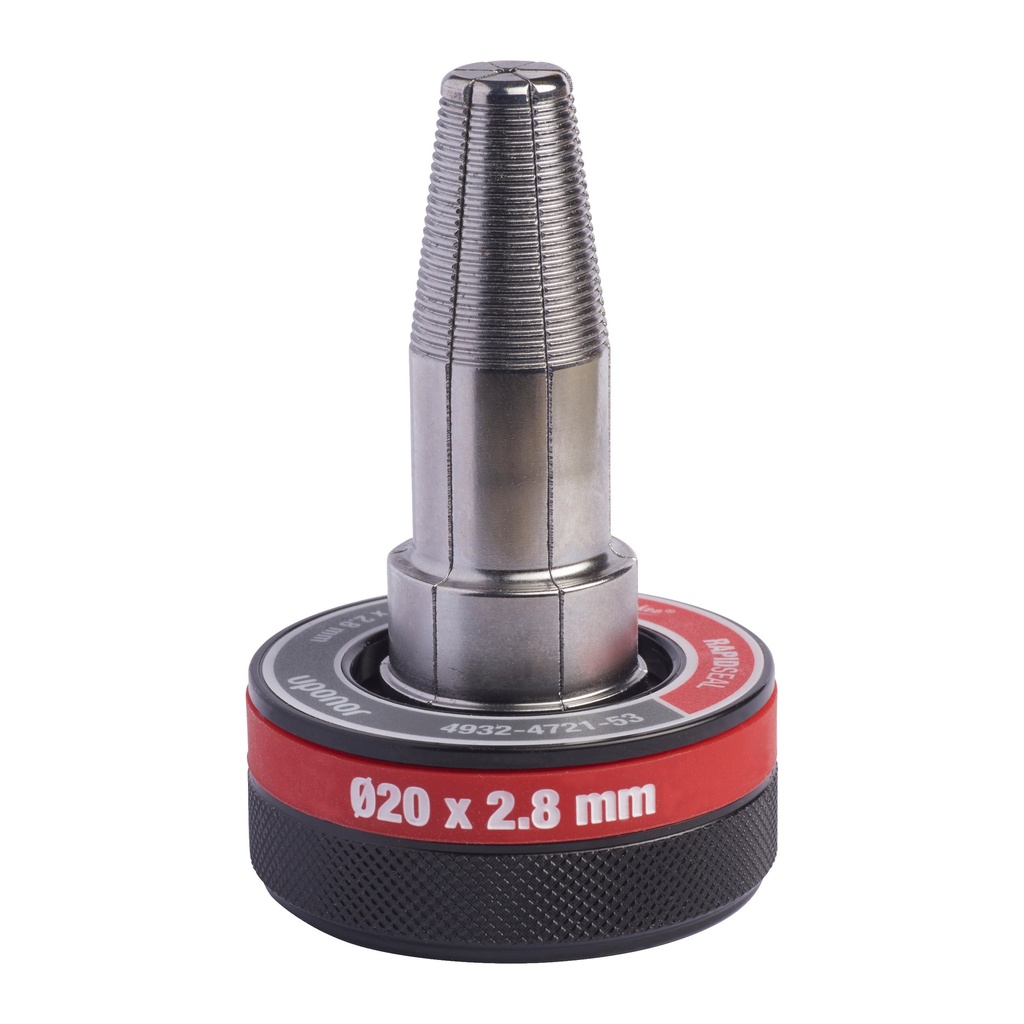 Tête d'extension de 20 mm pour 10 bars