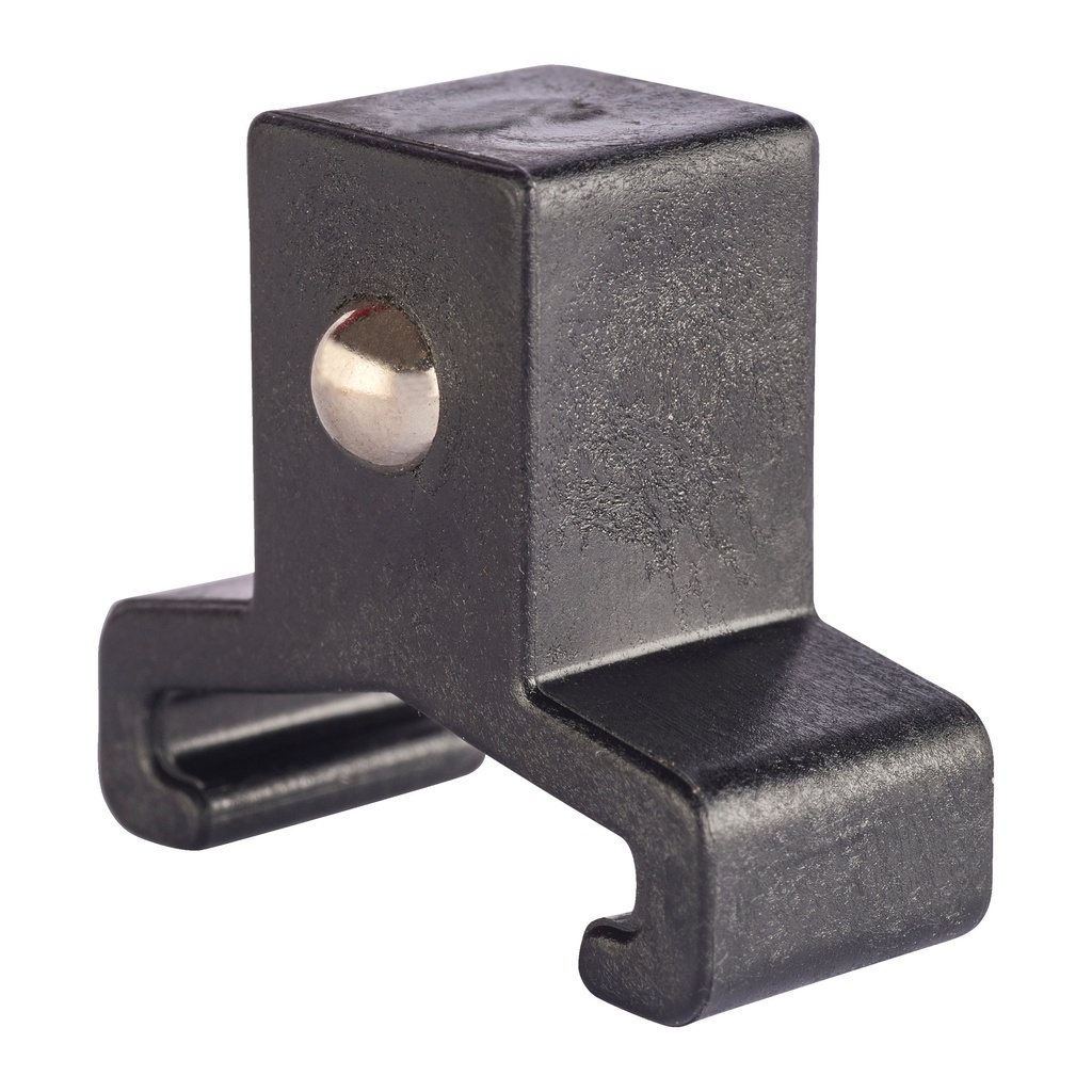 Rail à douille hexagonale avec clips supplémentaires 1/2-10pc