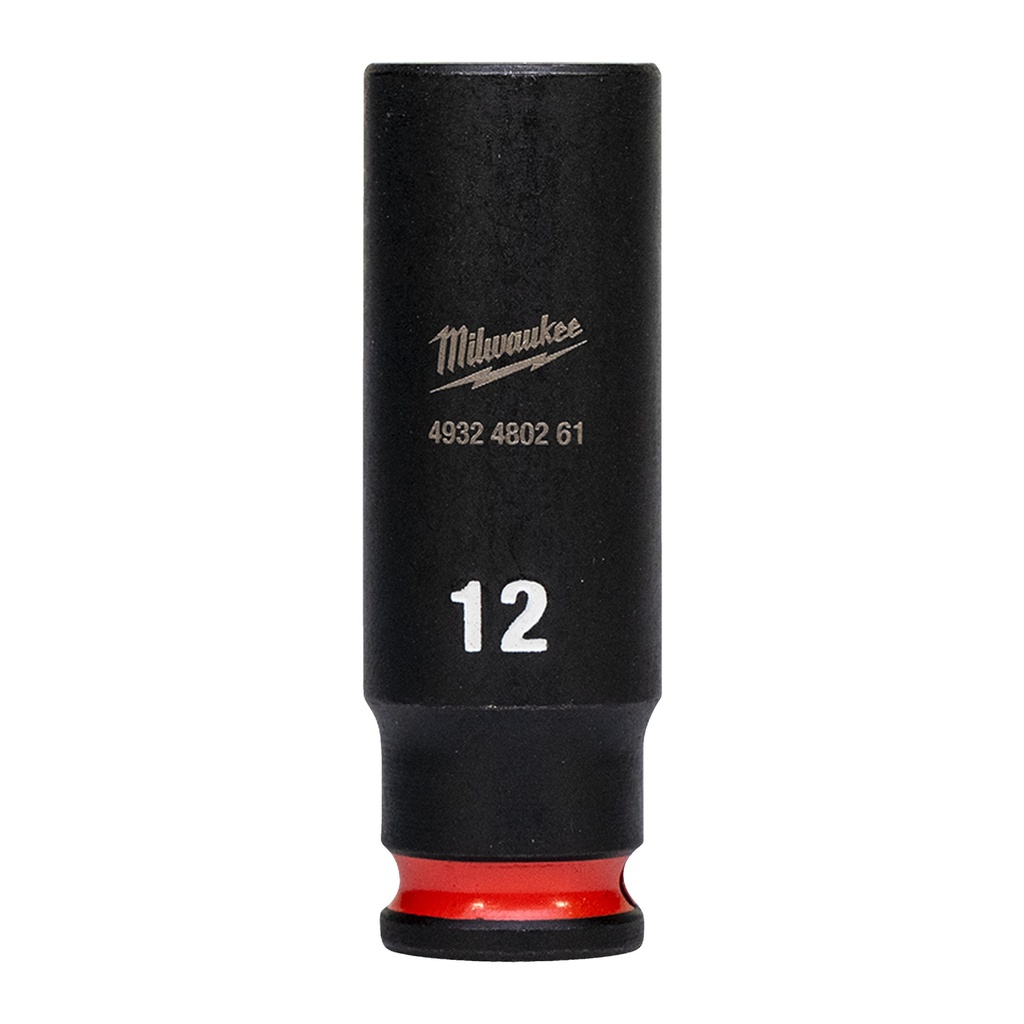 SHOCKWAVE™ Socket 1/4" deep 12mm-1pc