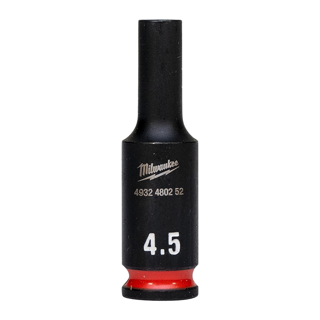 SHOCKWAVE™ Socket 1/4" deep 4.5mm-1pc