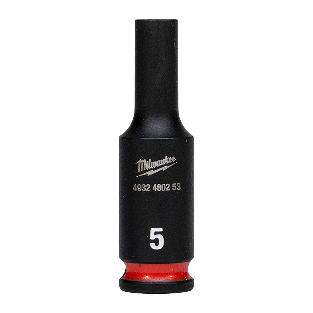 SHOCKWAVE™ Socket 1/4" deep 5mm-1pc