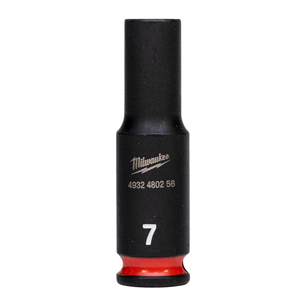 SHOCKWAVE™ Socket 1/4" deep 7mm-1pc