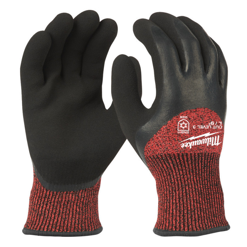 Gants de travail hiver Classe de coupe 3/C-L / 9 -1pc