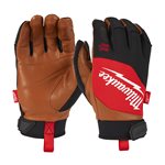 Hybrid Leather Gloves - L/9 - 1pc