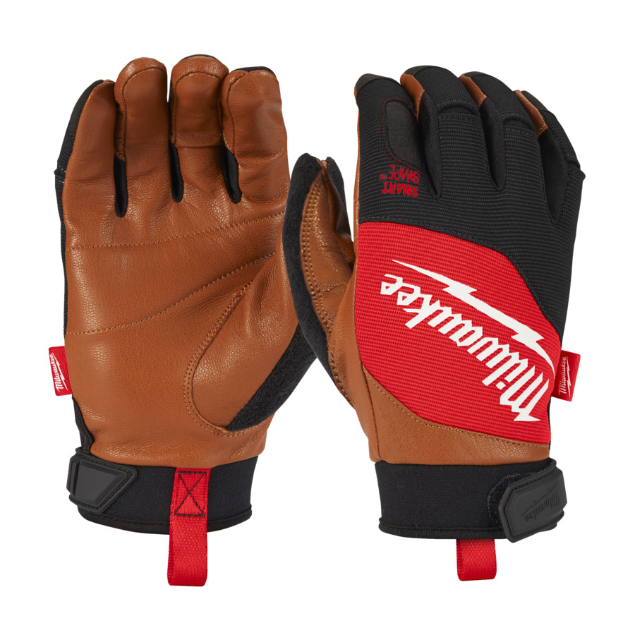 Hybrid Leather Gloves - XL/10 - 1pc