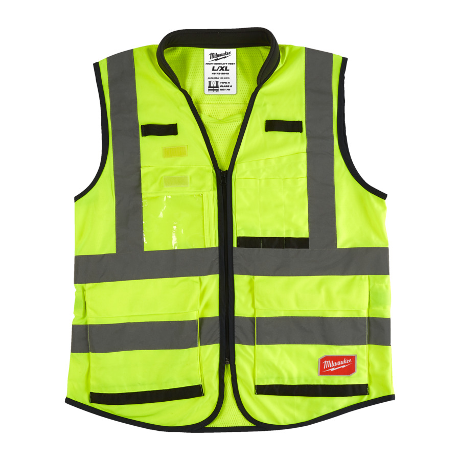 Gilets premium haute visibilité Jaune (Premium) L/XL