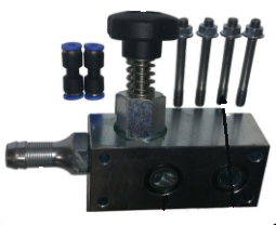 Kit valve réglage abrasif ibix 9