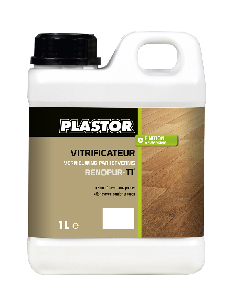 Vitrificateur Renopur-T1 Satin Chêne Moyen 1L