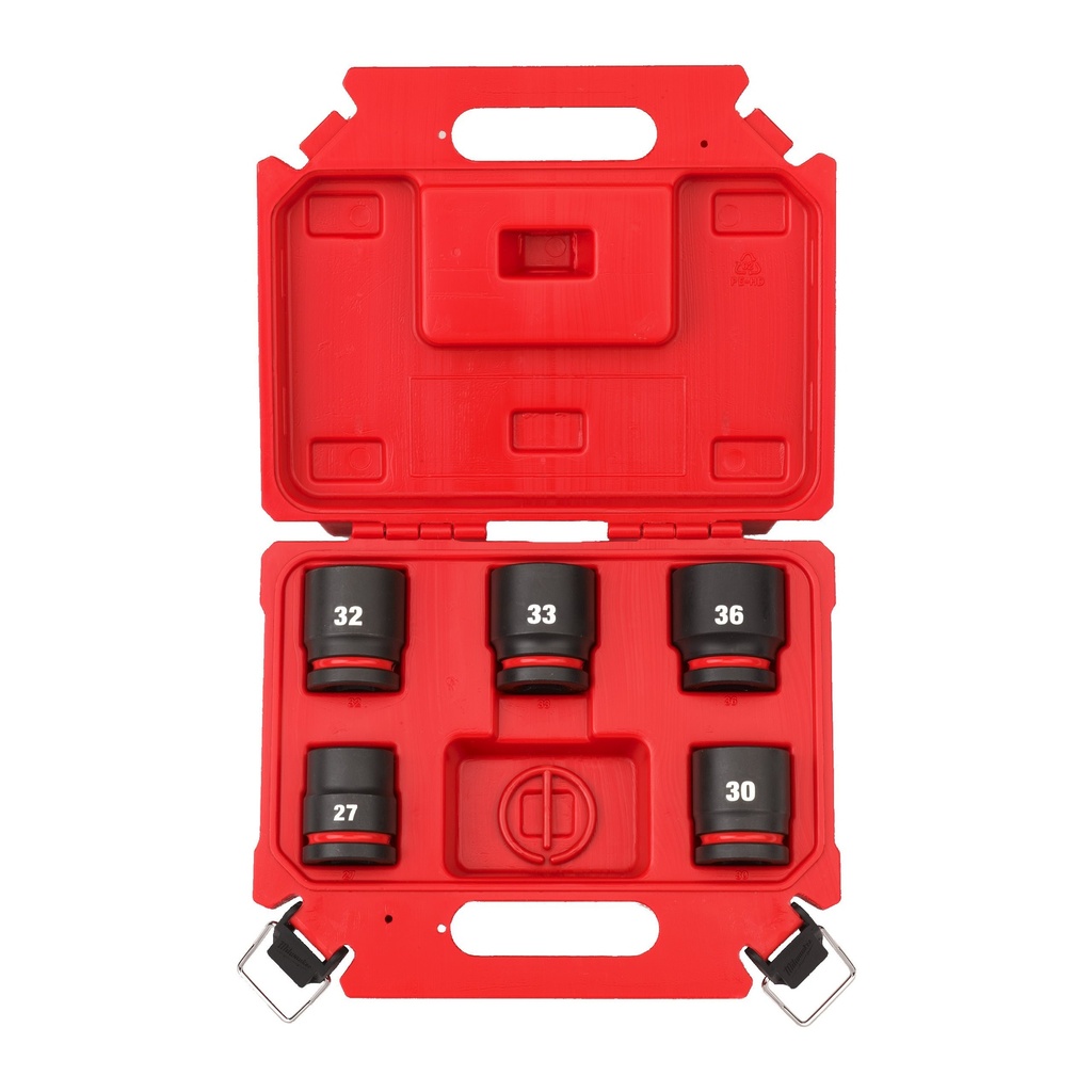 Douilles SHOCKWAVE IMPACT DUTY 1˝ Set (27,30,32,33,36 mm)