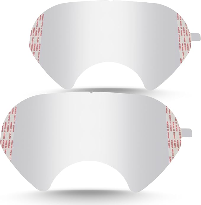 Cache-objectif détachable compatible avec les masques 3M 6885, 6000, 6800, 6900, paquet de 30