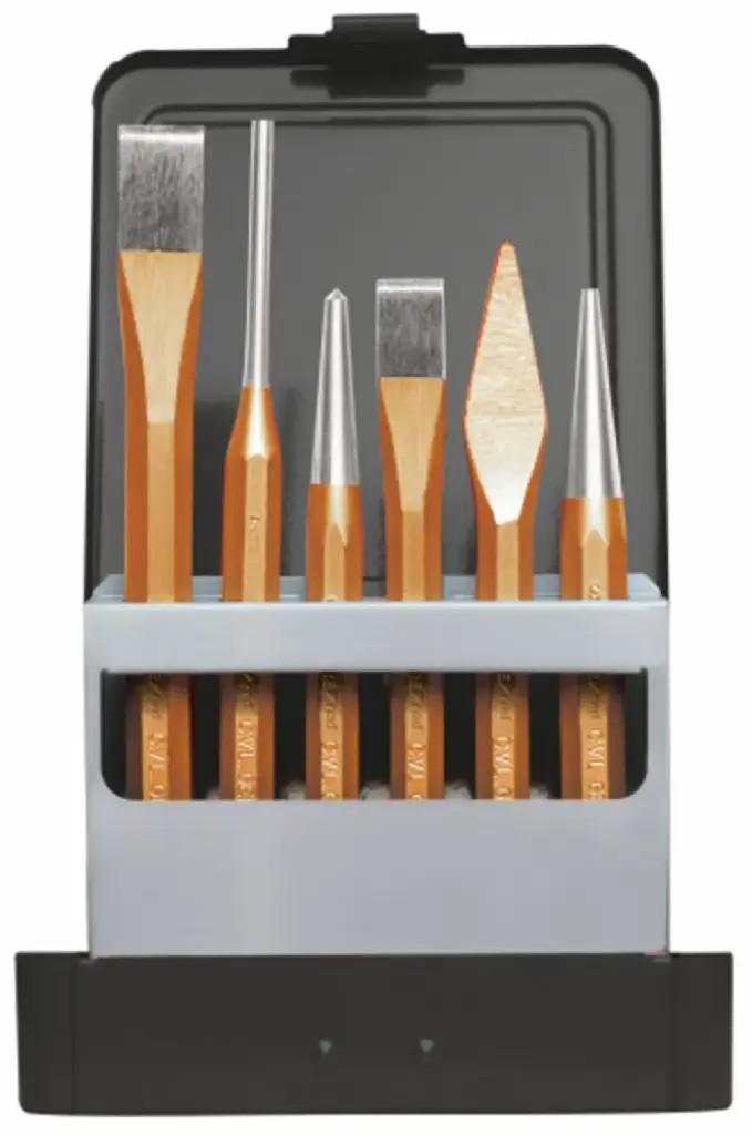Gedore RED R900006 Kit de 6 ciseaux burin