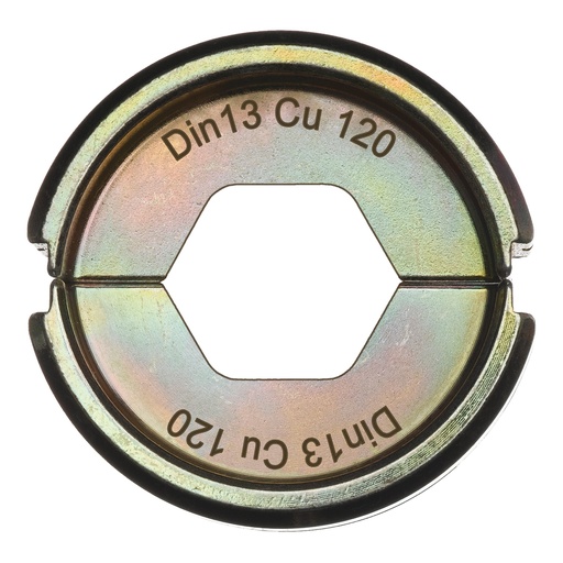[4932459471] Mâchoires sertisseuses DIN13 Cu 120-1pc