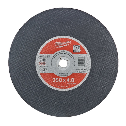 [4932471989] Disques à tronçonner pour mètaux PRO+ - minces