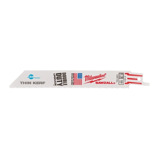 [48004184] Lame de scie sabre Ice Edge 150 mm x 18 Tpi (5 pcs)