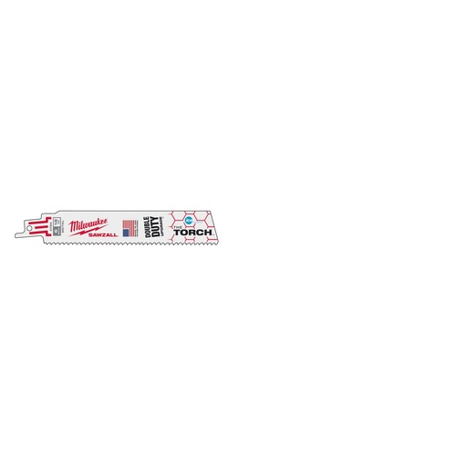 [48004784] Lame de scie sabre Torch Ice Edge 150 mm x 18 Tpi (5 pcs)