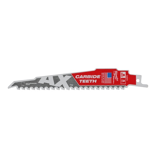 [48005221] The AX -carbide Lame de scie sabre 150 / 5 - 3,2 mm (1 pièce)