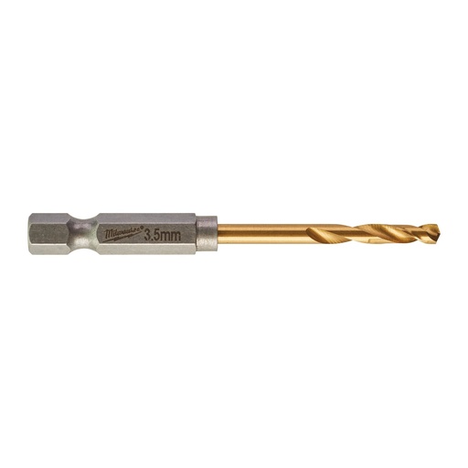 [48894707] Foret à metal SHOCKWAVE™ HSS-G Ti. 3.5mm -2pcs