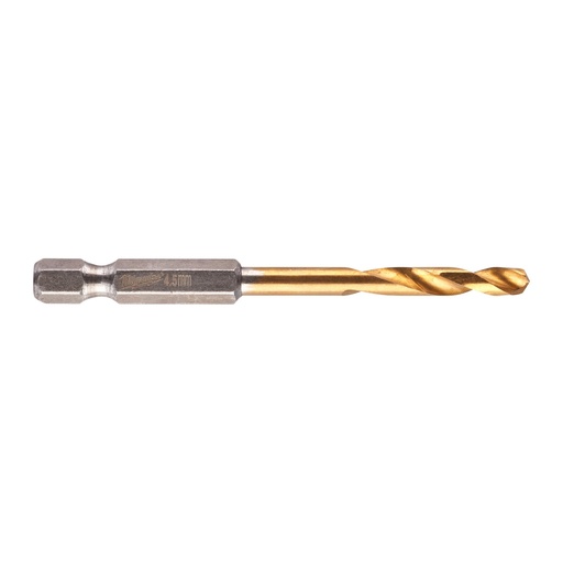 [48894710] Foret à metal SHOCKWAVE™ HSS-G Ti. 4.5mm -1pc