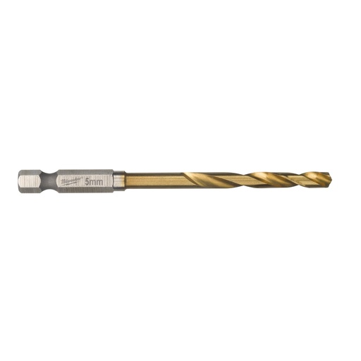 [48894712] Foret à metal SHOCKWAVE™ HSS-G Ti. 5mm -1pc