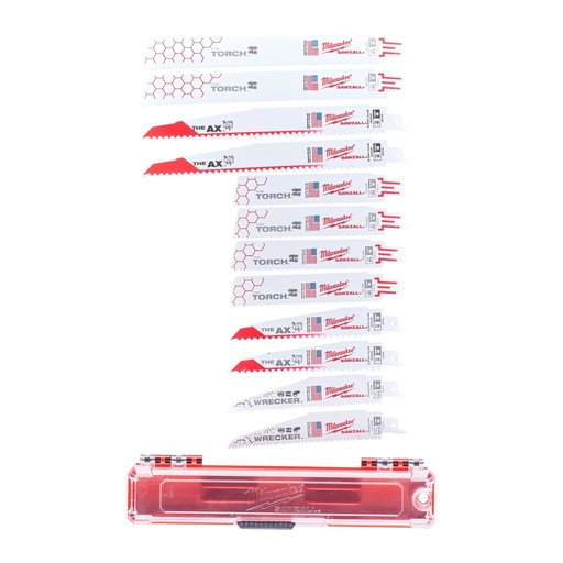 [49222229] Coffrets lames de scies sabre - 12pcs