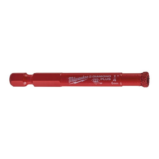 [49560505] Diamant Plus forages et trépans a eau/à sec Ø 6 mm