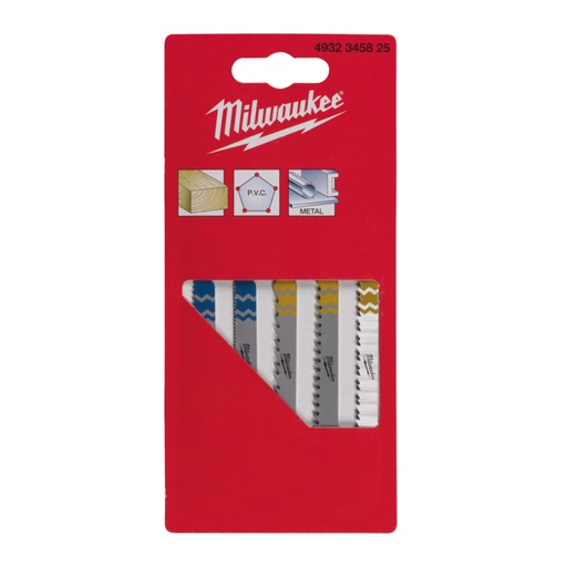 [4932345825] Profi-Set lames de scie sauteuse (5 pièces)