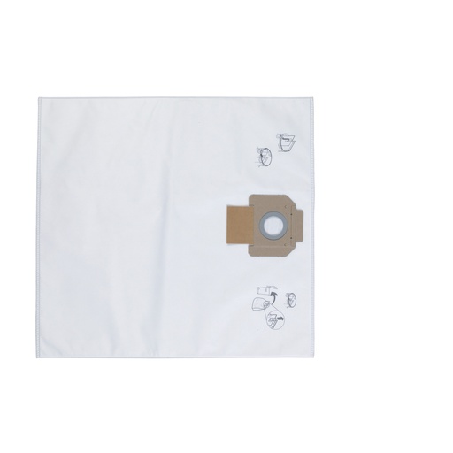 [4932352308] Sac de filtre pour AS 500 ELCP, 50 l (5 pièces)