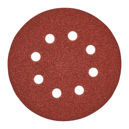 [4932367740] Papier abrasif Velcro 125 mm, grain 40 (5 pièces)