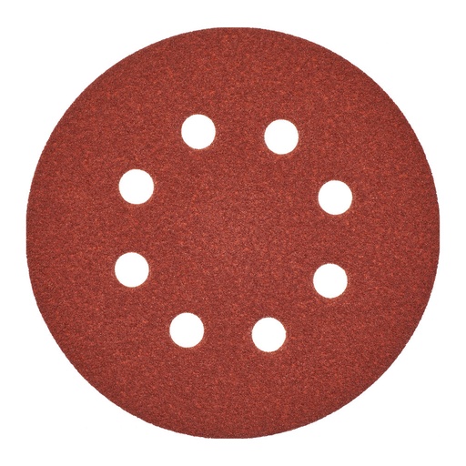[4932367742] Papier abrasif Velcro 125 mm, grain 80 (5 pièces)