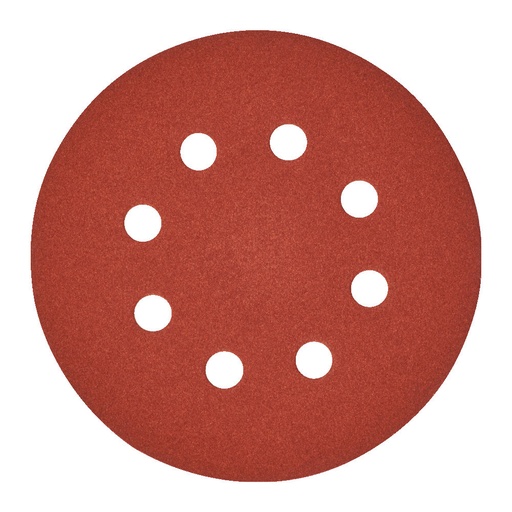 [4932367744] Papier abrasif Velcro 125 mm, grain 180 (5 pièces)