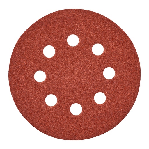 [4932371397] Papier abrasif Velcro 125 mm, grain 80 (25 pièces)