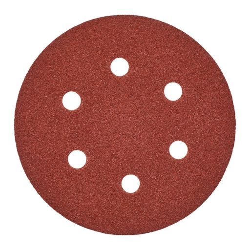 [4932371590] Papier abrasif Velcro 150 mm, grain 40 (5 pièces)