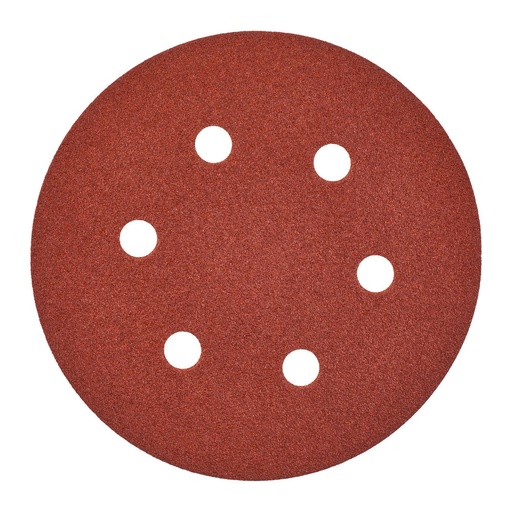 [4932371592] Papier abrasif Velcro 150 mm, grain 80 (5 pièces)