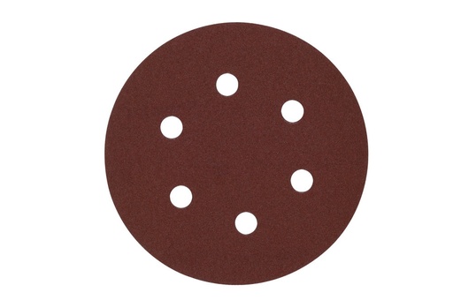 [4932371593] Papier abrasif Velcro 150 mm, grain 120 (5 pièces)