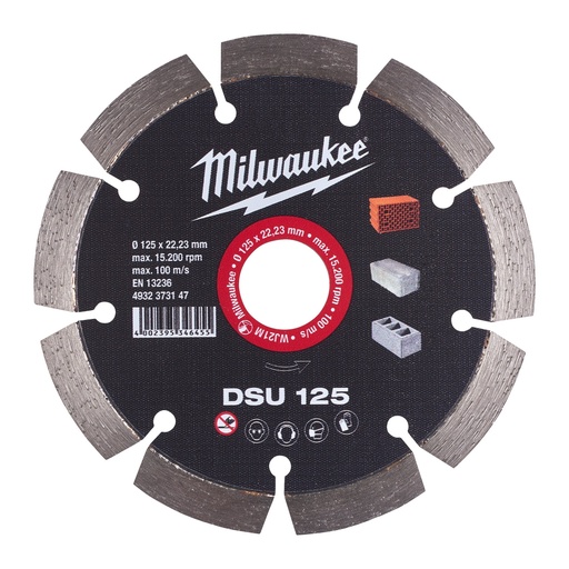[4932373147] Lames Diamant DSU 125 mm