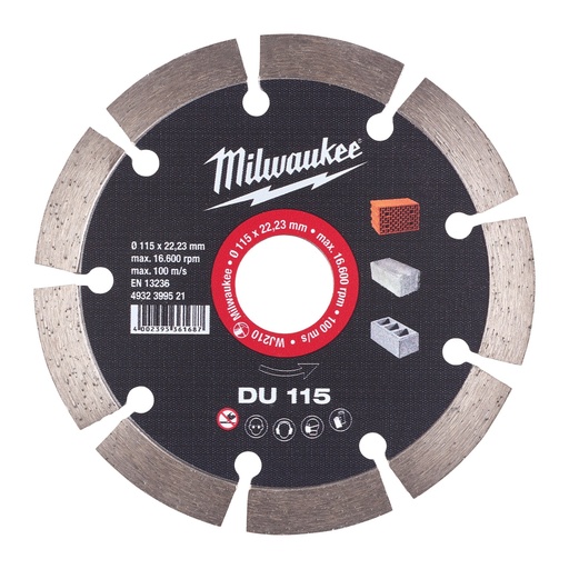 [4932399521] Disque diamant DU 115