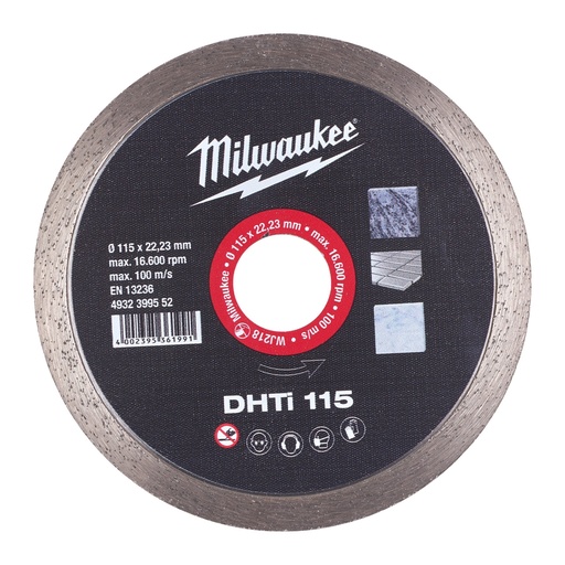 [4932399552] Disque diamant DHTi 115