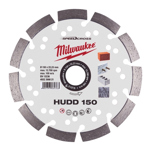[4932399821] SpeedCross disque diamant HUDD 150