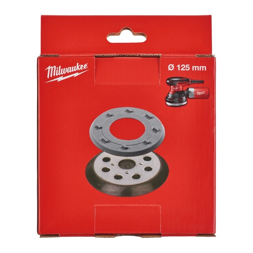 [4932430091] Plateau de ponçage pour ROS 125 Ø 125 mm / 8 trous