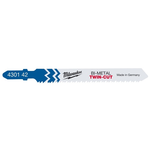 [4932430142] Lame de scie sauteuse T 123 XF (5 pièces)