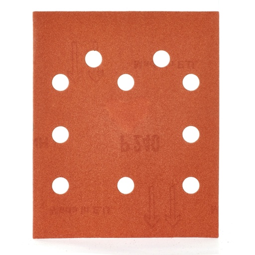 [4932430821] Abrasifs, 115x140 K240 10 piéces