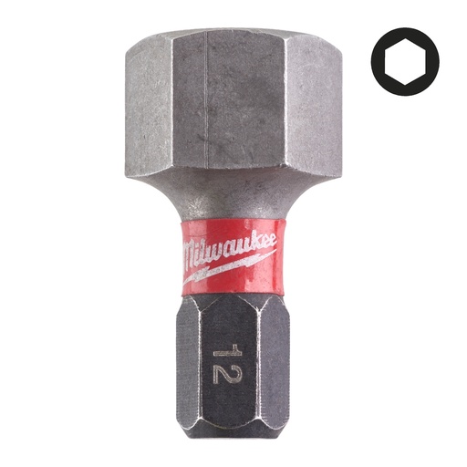 [4932430900] SHOCKWAVE™ Gen II Hex12 25mm 2pc