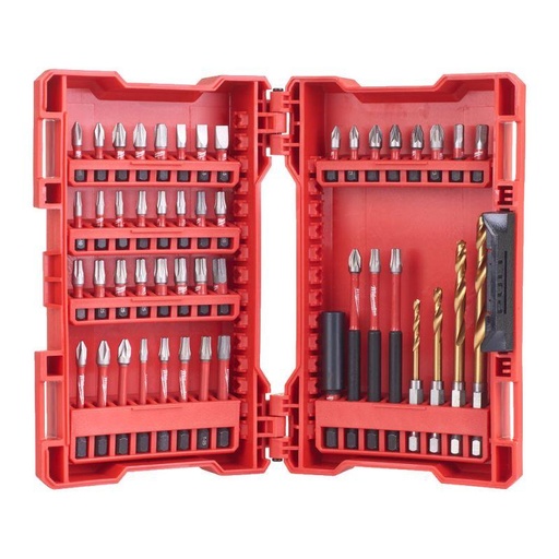 [4932430906] SHOCKWAVE™™ Gen II Jeu d'embouts de vis 48 pièces, commandé par 6