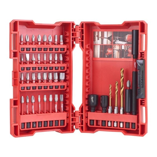 [4932430908] SHOCKWAVE™™ Gen II Jeu d'embouts de vis 40 pièces