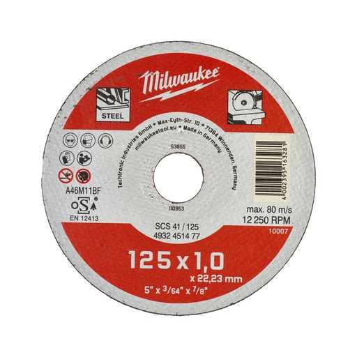 [4932451478] Présentoir 200 disques (SCS 41 / 125 x 1mm)