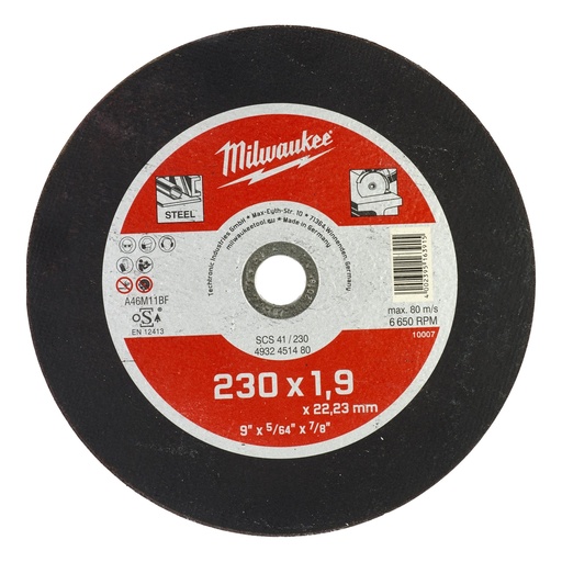 [4932451480] Disques à tronçonner SCS 41/230 (1,9)
