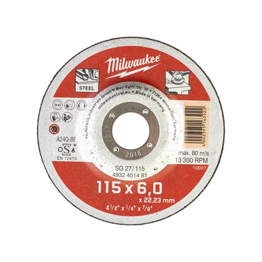 [4932451481] Disques à ébarber SG 27/115 (6)