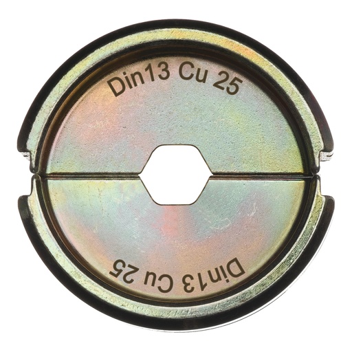 [4932459466] Mâchoires sertisseuses DIN13 Cu 25-1pc