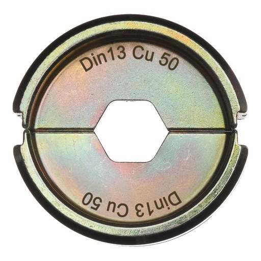 [4932459468] Mâchoires sertisseuses DIN13 Cu 50-1pc